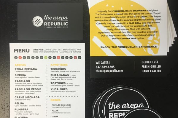 The Arepa Republic Cards